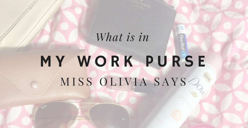 what is in my work purse